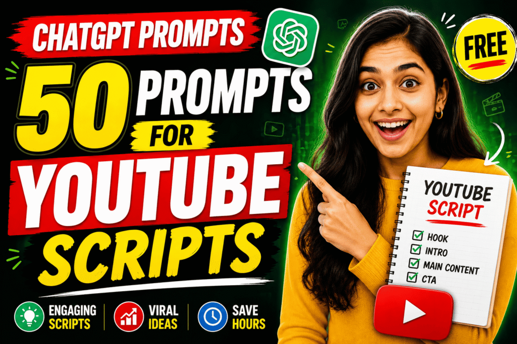 ChatGPT Prompts for YouTube Scripts