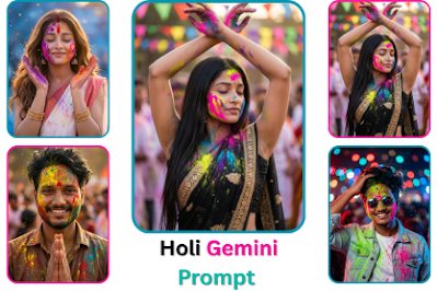 Top 10 Happy Holi Gemini AI Prompts