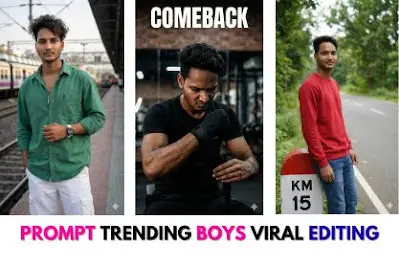 Gemini AI Photo Prompt Copy Paste for Trending Boys 2026