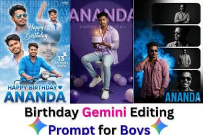 New Birthday Gemini Editing Prompt for Boys 2026