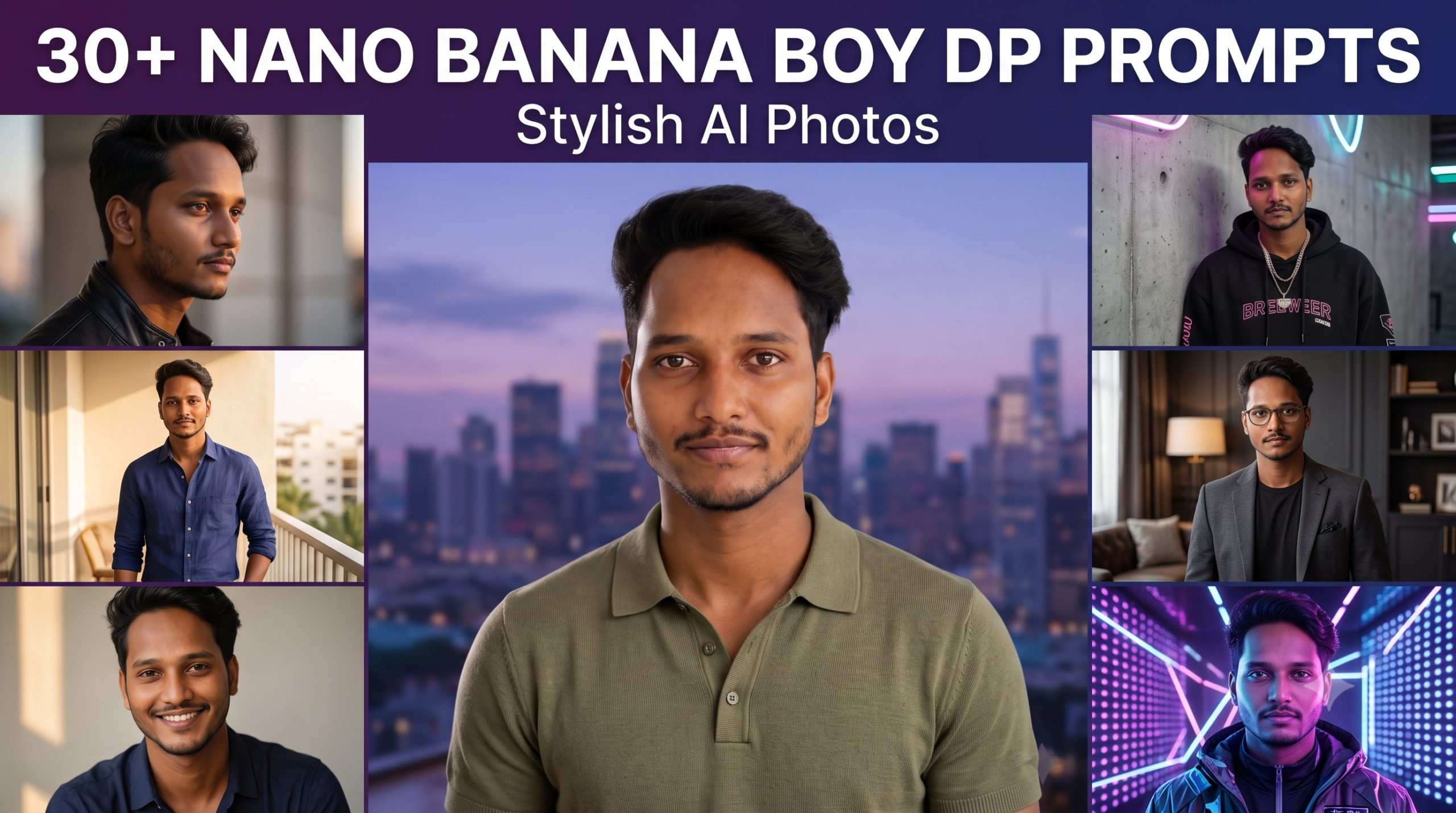 nano banana boy dp prompts