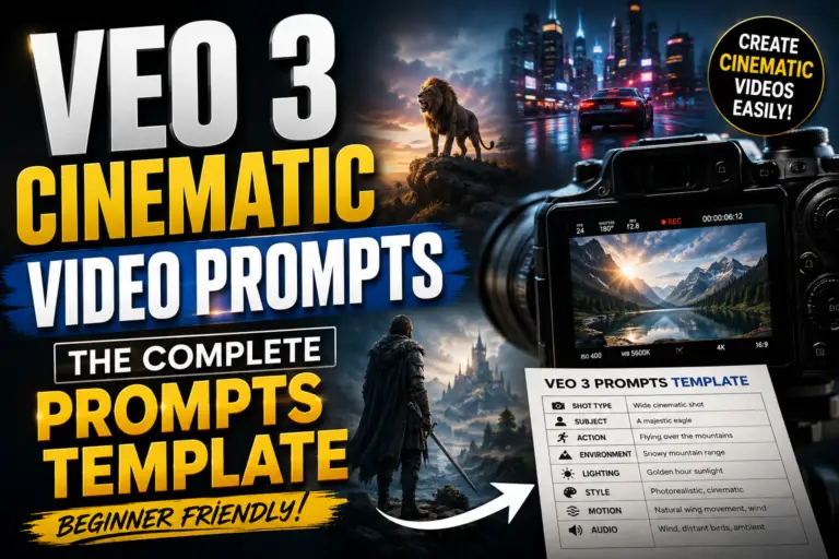veo 3 cinematic video prompts